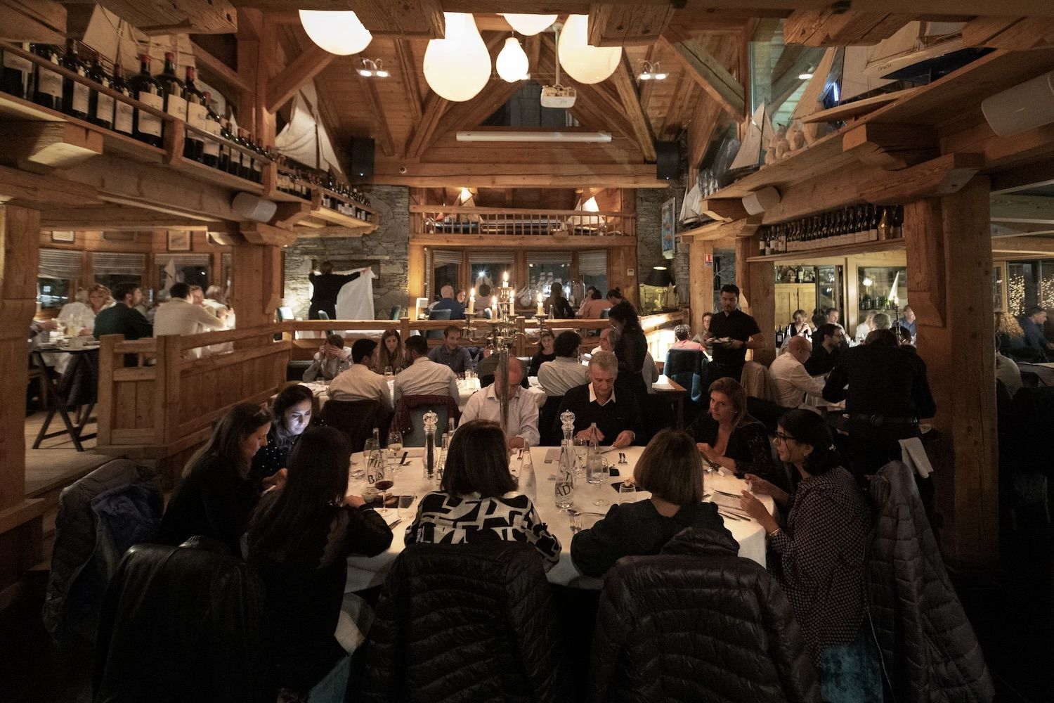 corporate restaurant dinner and soirée chamex events