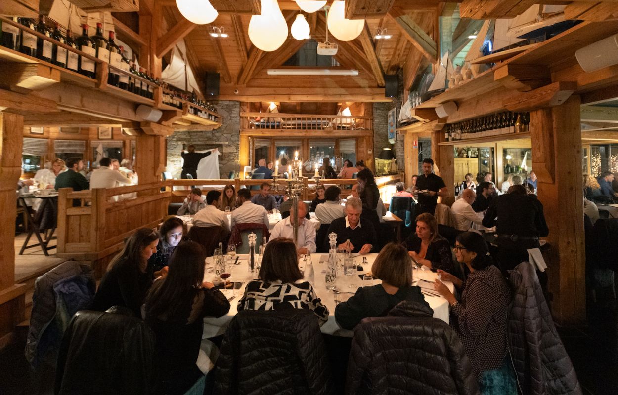 corporate restaurant dinner and soirée chamex events