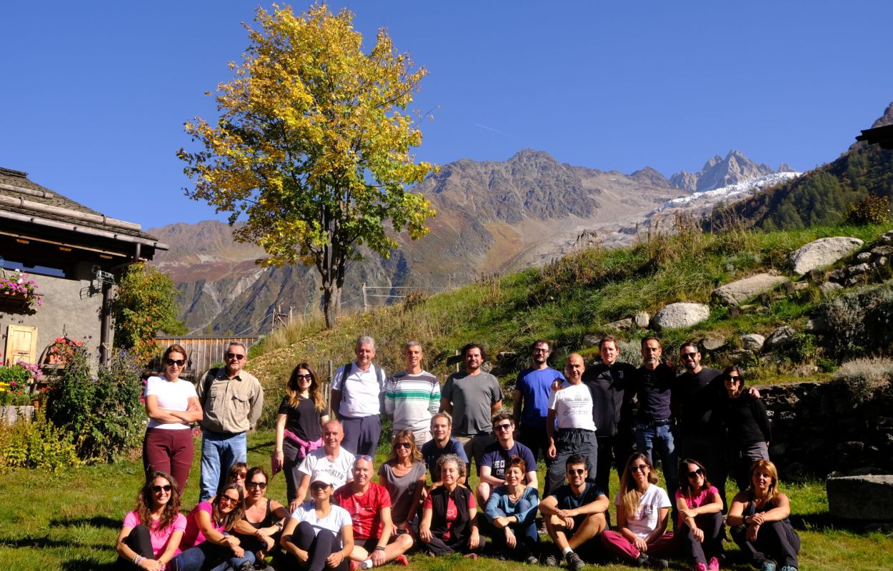 activité randonnée groupe chamex events