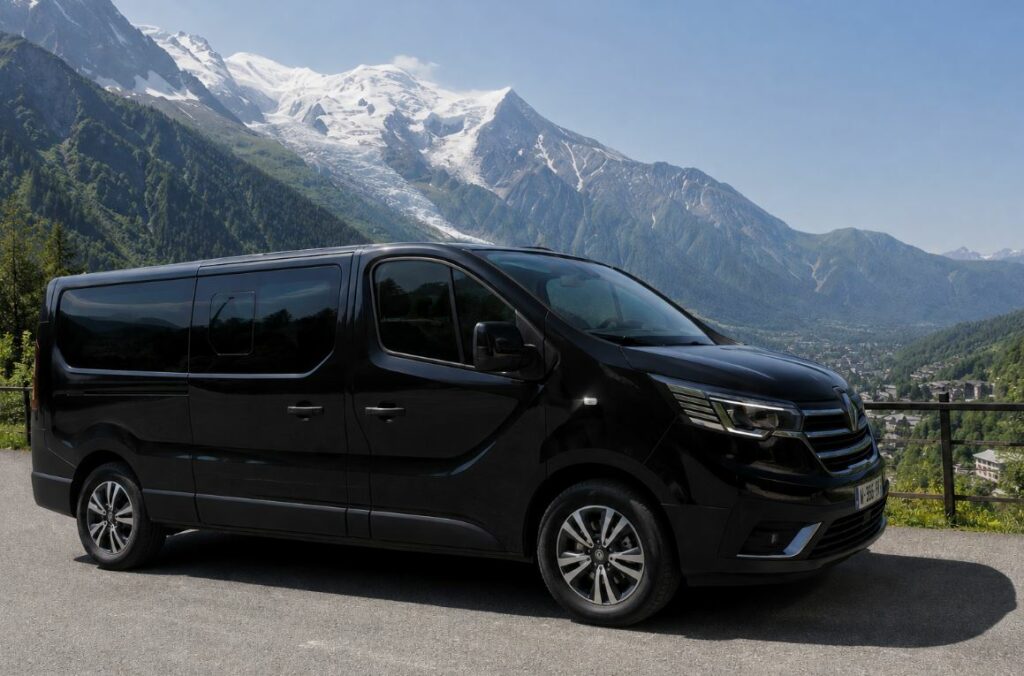 transfert Chamonix Genève en Van