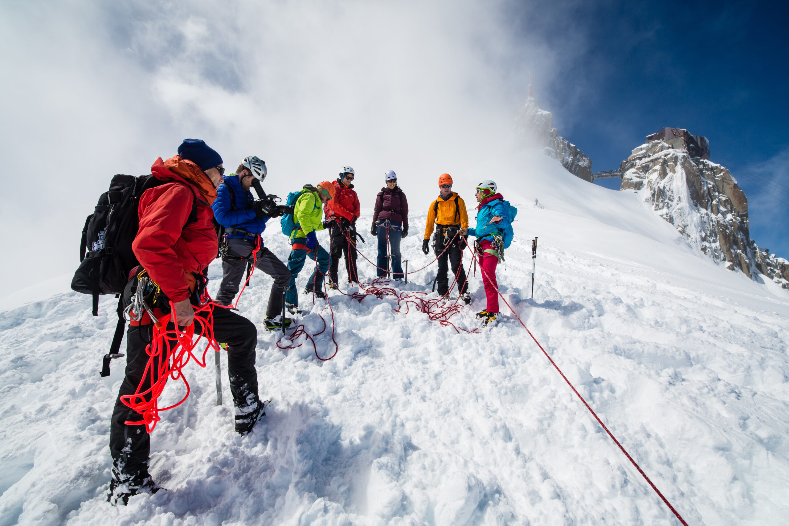 traversée de la vallée blanche chamex